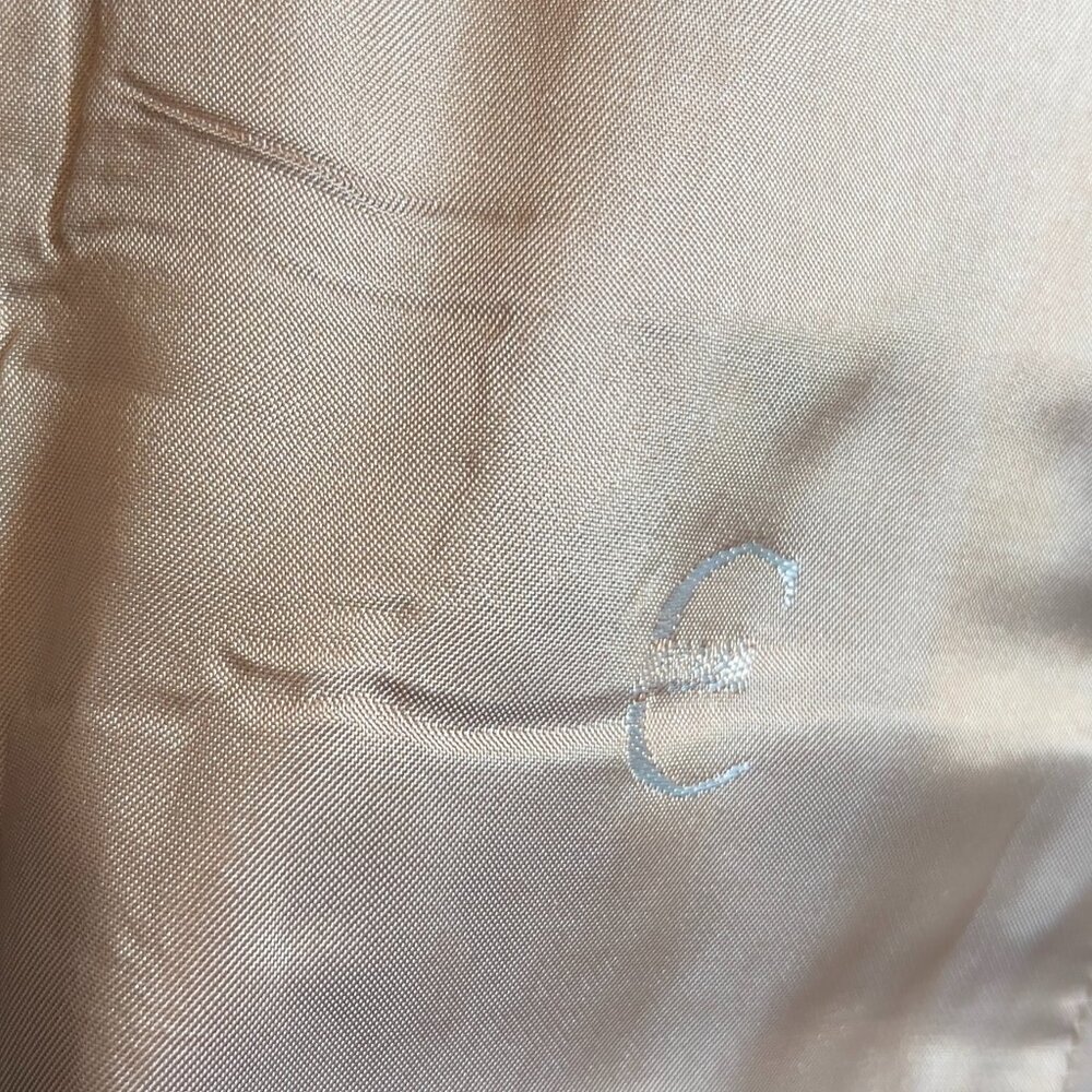 Roberto Cavalli Taupe Velvet Dinner Jacket Men's 38R - Picture 8 of 15